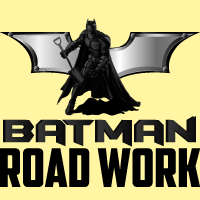 Batman Road Work game logo Batman Road Work game logo
