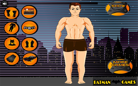 Batman Mega Dressup poster: first scene image of Batman Mega Dressup poster