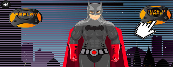 Batman Mega Dressup: take a snapshot to save your work image of Batman Mega Dressup: take snapshot