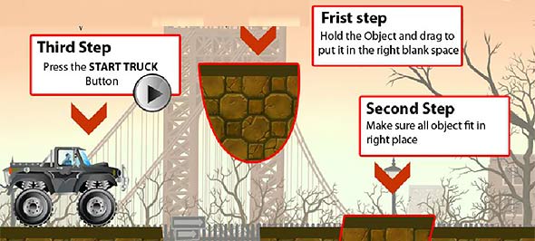 Batman Road Work: detailed in-game instructions Batman Road Word: instructions