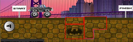 Batman Road Work level 4 solution Batman Road Work level 4 solution