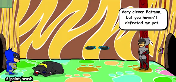 Batman Saw game: Batman meets Catwoman Batman Saw game: Batman meets Catwoman