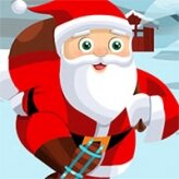 santa on skates game