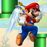 super flappy mario game