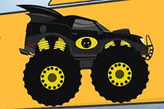 Monster Bat Truck Superhero