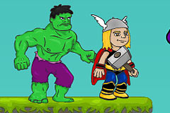 Hulk Punch Thor