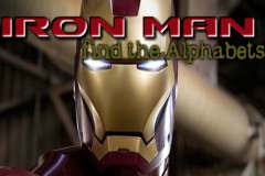 Ironman find the Alphabets