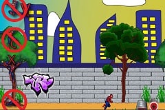 Spiderman Running Challenge