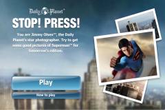 Superman Stop Press