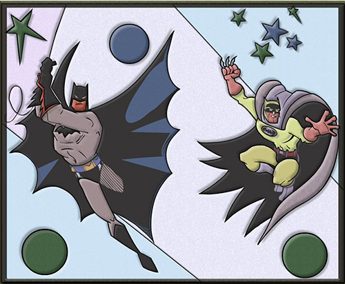 Batman Patch The Pixels: Level 2 - Batman with claws batman patch the pixels level 2