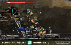 Aliens fight screne
