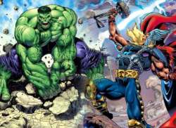 Hulk versus Thor