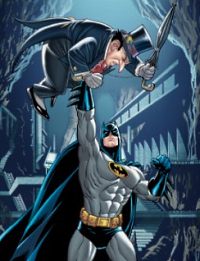 Batman and Penguin