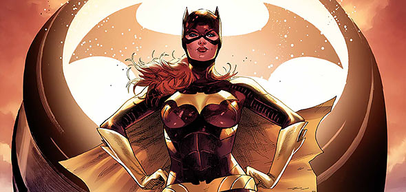 Bat-girl looking cool - poster image of Bat-girl cool poster