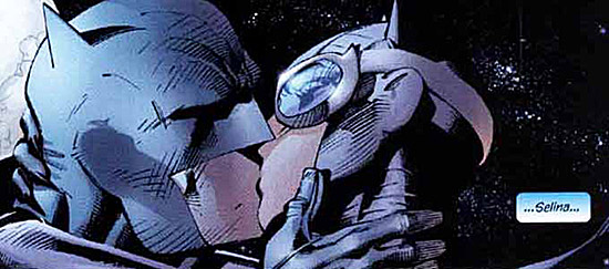 Batman kissing Catwoman batman kissing catwoman