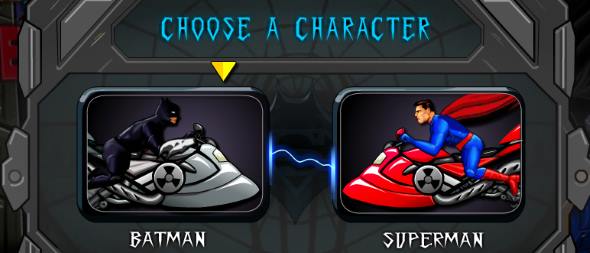 Batman Vs Superman Race - Choose Your Character