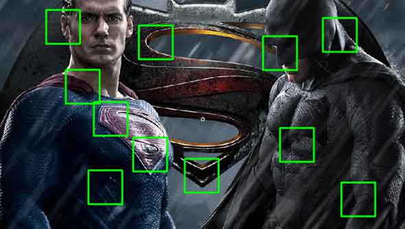 Hidden Spots Game - Batman vs Superman Trinity (level 1)