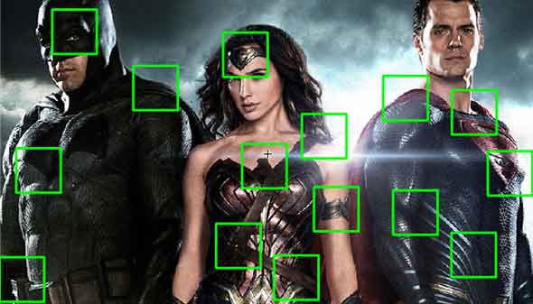 Hidden Spots Game - Batman vs Superman Trinity (level 2)