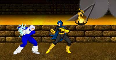 Injustice Gods Among Us: Killer Frost against Bat-girl image of Killer Frost against Bat-girl