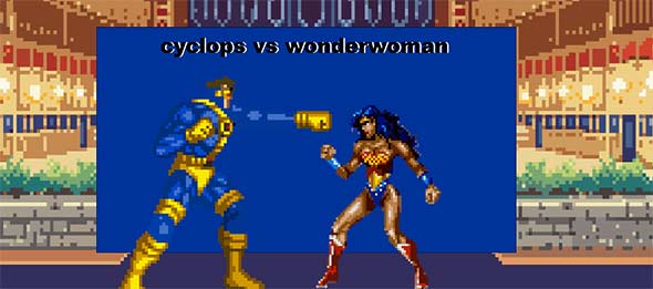 Marvel vs DC: Wonder Woman beats the crap out of me