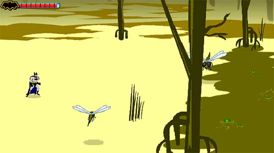 GBatman In Radioactive Swamp: Gameplay ="Batman