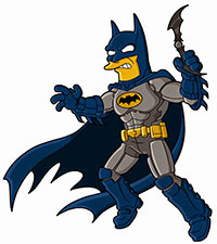 Batman Thomas Wayne - the simpsons way ="Batman
