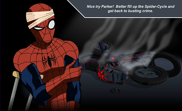 ultimate spider-cycle: crash ultimate spider-cycle: crash