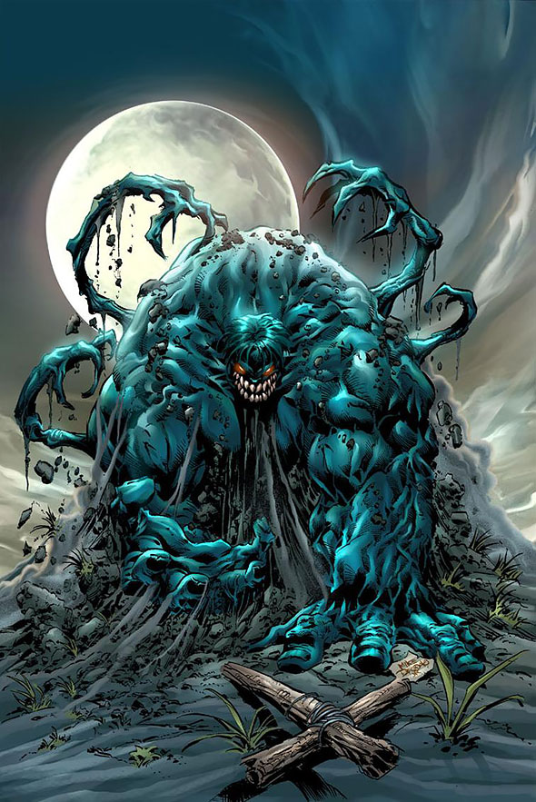 Venomized Hulk by Mike Deodato Venomized Hulk