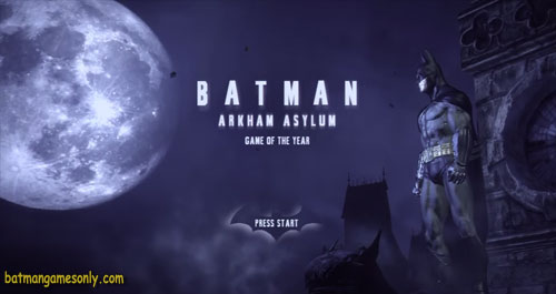 image of Batman Arkham Asylum game cover