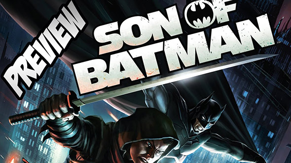 son of batman movie logo
