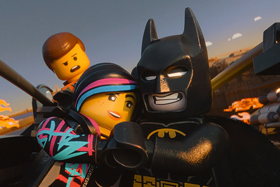 The Lego Movie Batman with friends
